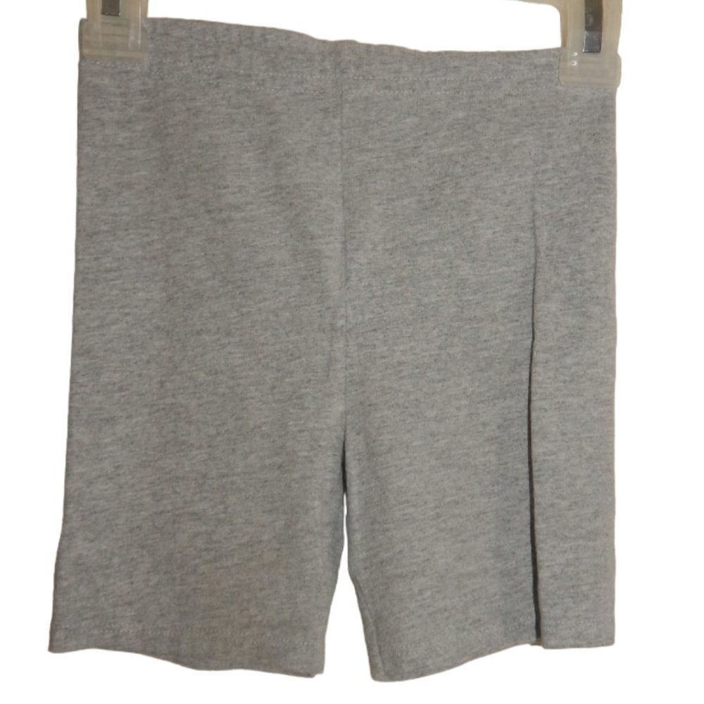 GARANIMALS toddler girls 5T solid gray casual basic biker shorts